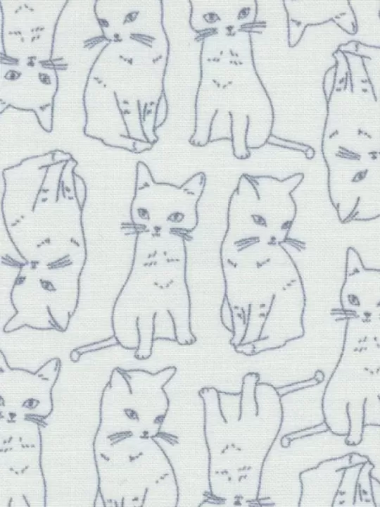WINDHAM FABRICS - KITTY KITTY par Whistler Studios Réf 51687-3