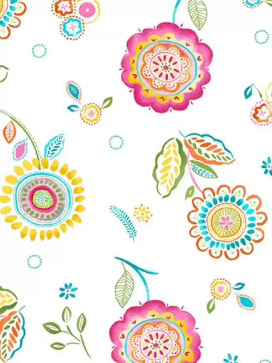Tissu Patchwork HAPPY DAYS de MICHAEL MILLER FABRICS Réf. 9393 Multi