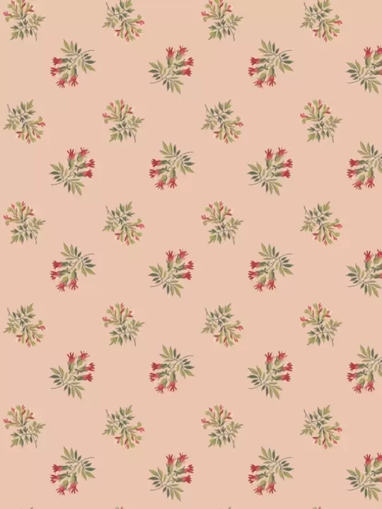ANDOVER FABRICS - JOY par Edyta Sitar 1057-E Corsage Rosy Cheeks