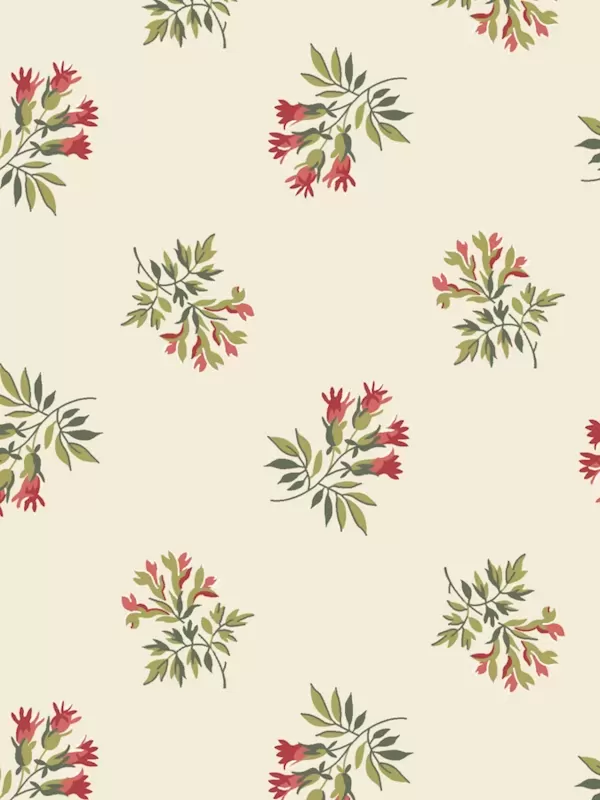ANDOVER FABRICS - JOY par Edyta Sitar 1057-L Corsage Parchment