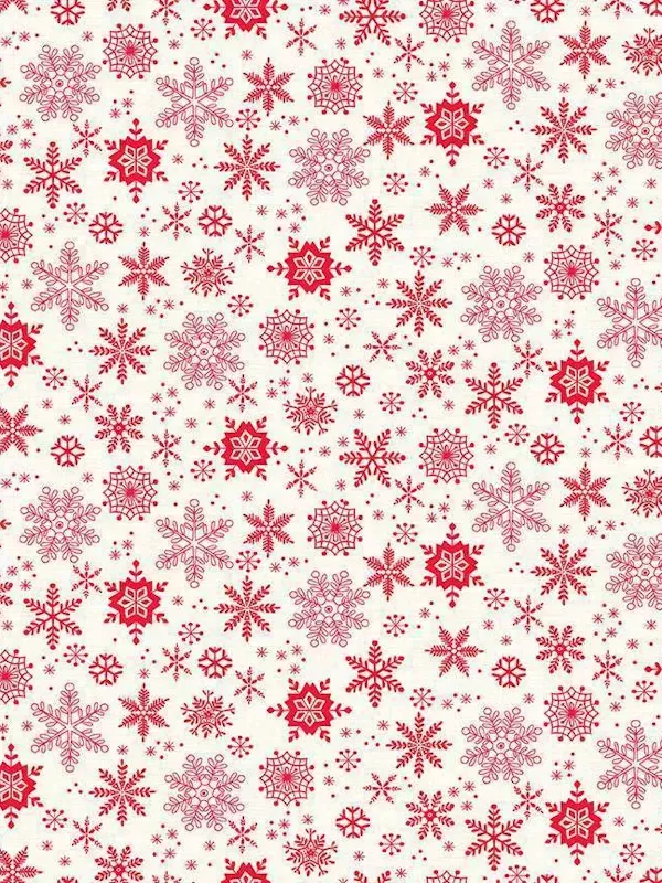 MAKOWER - Tissu Patchwork SCANDI CHRISTMAS Réf. 2576-R
