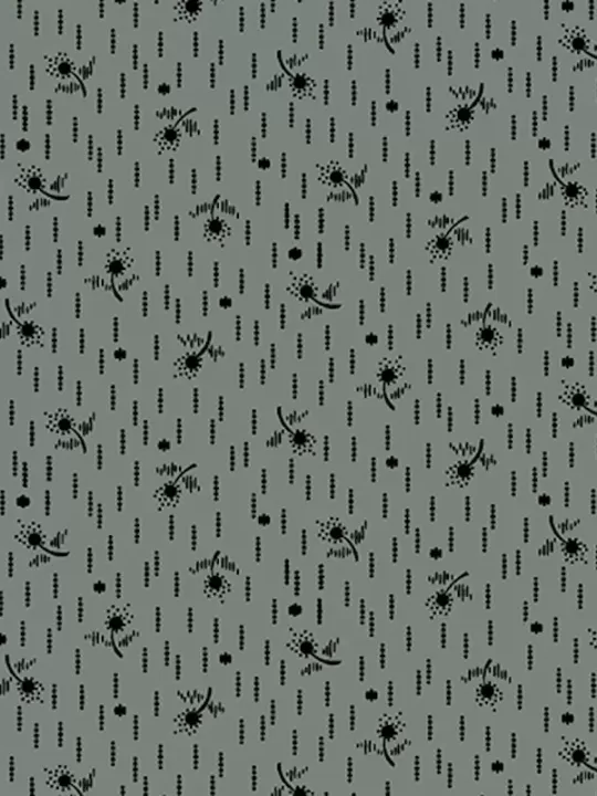 Tissu Bluebird Manor par Paula Barnes R221053D Dashes Blue