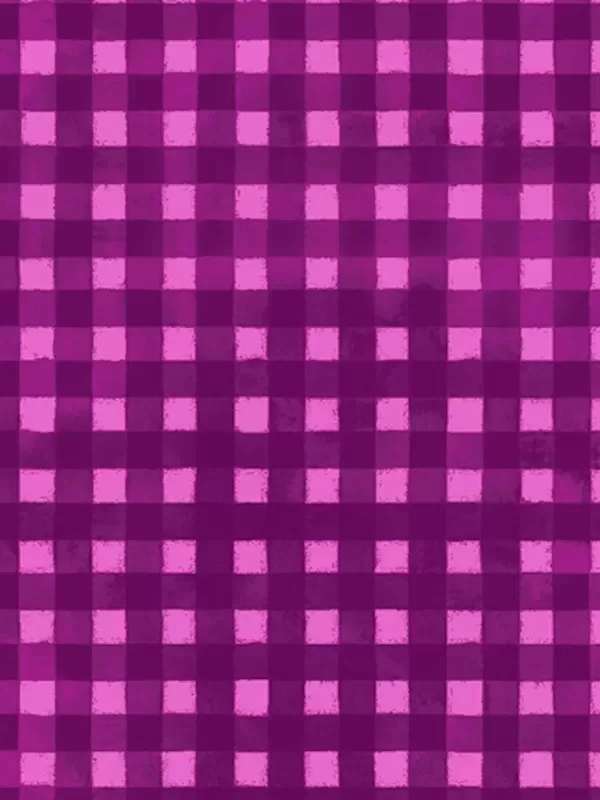 Tissu Jewel par P&B Textiles 5357-F Gingham Fuchsia