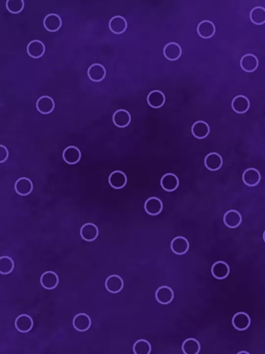 Tissu Jewel par P&B Textiles 5358.DV Bubbles Dark Violet