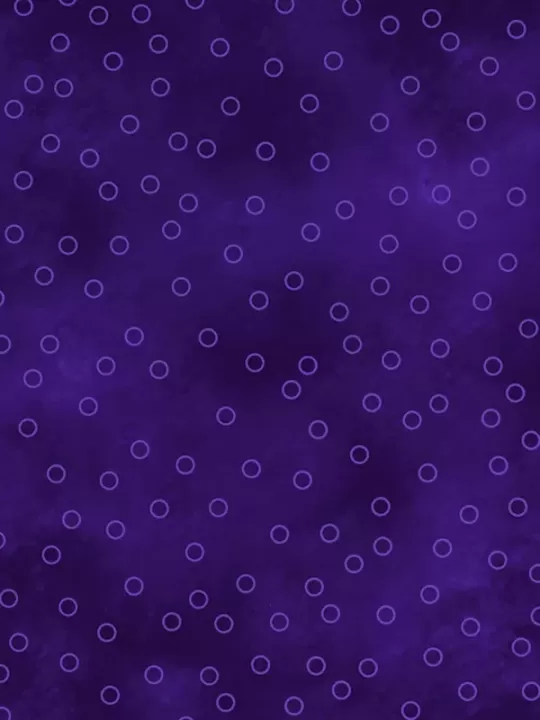 Tissu Jewel par P&B Textiles 5358.DV Bubbles Dark Violet
