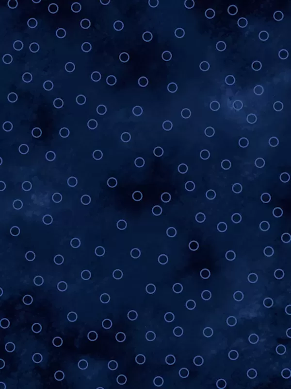 Tissu Jewel par P&B Textiles 5358.N Bubbles Navy