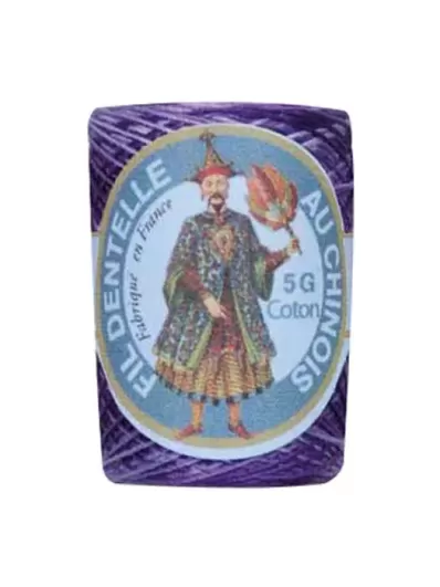 Cocon Calais Fil au Chinois 6945 Pensée