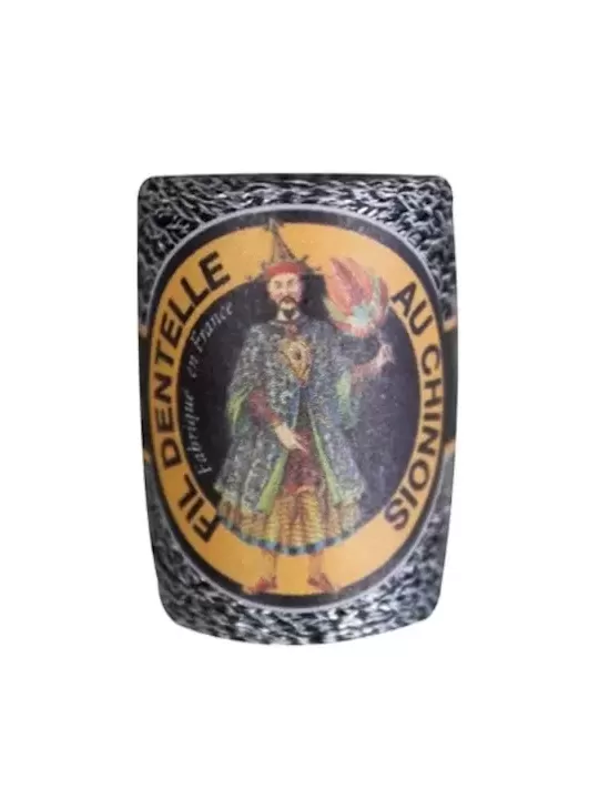 Cocon Caudry Fil au Chinois 3180 Noir lamé argent