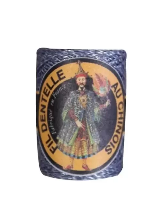 Cocon Caudry Fil au Chinois 3041 Gris lamé argent