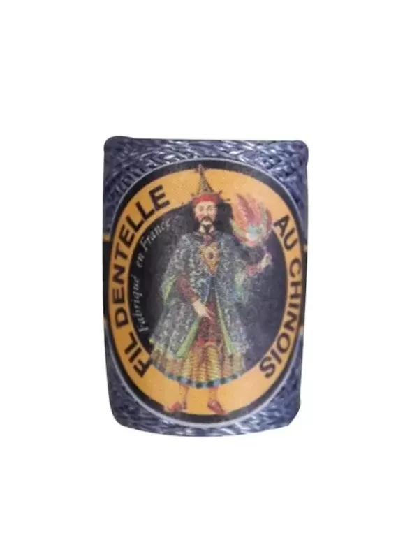 Cocon Caudry Fil au Chinois 3041 Gris lamé argent