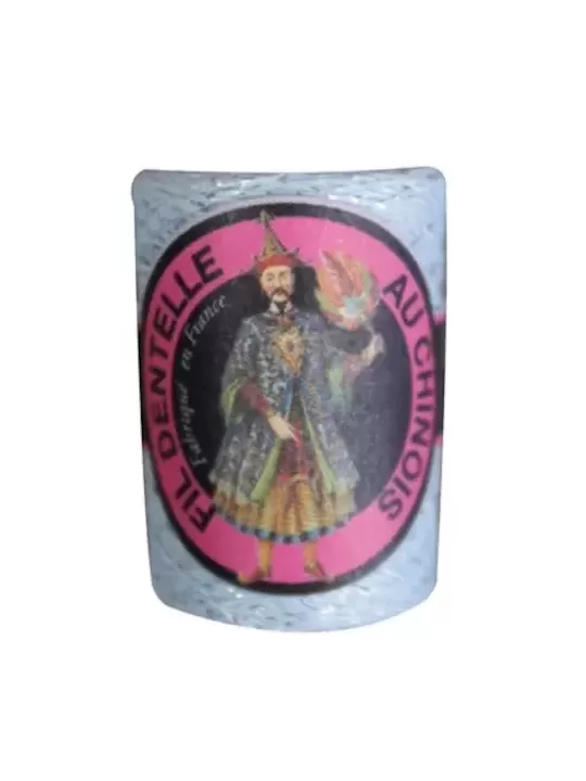 Cocon Caudry Fil au Chinois 3027 Ciel lamé argent
