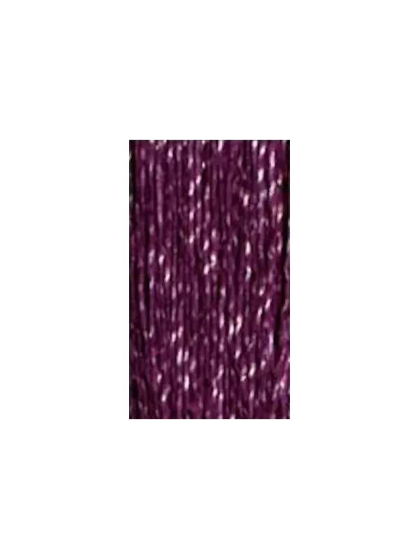 FIL AU CHINOIS Cocon Caudry N° 3716 Violet lamé argent
