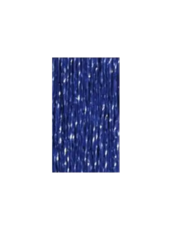 FIL AU CHINOIS Cocon Caudry N° 3076 Navy lamé argent