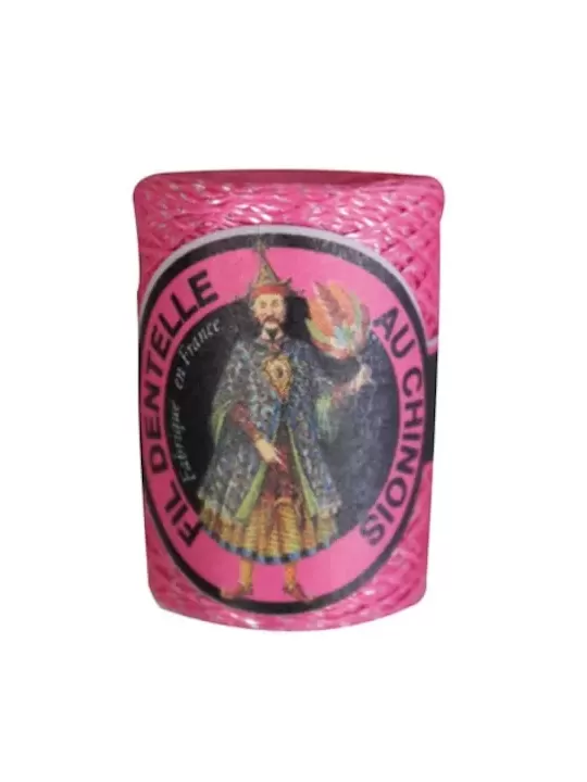 Cocon Caudry Fil au Chinois 3309 Rose lamé argent