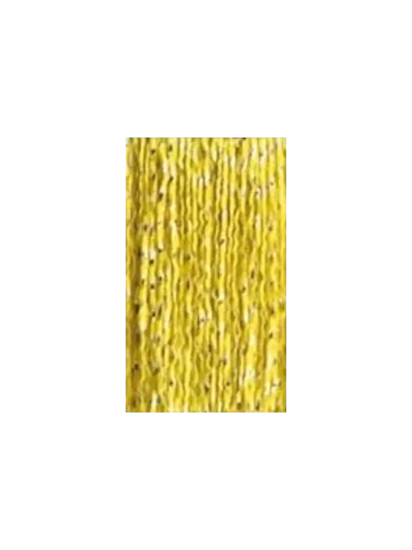 FIL AU CHINOIS Cocon Caudry N° 3024 Jaune lamé argent
