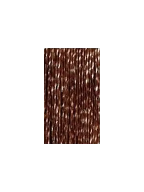 FIL AU CHINOIS Cocon Caudry N° 3058 Marron lamé argent