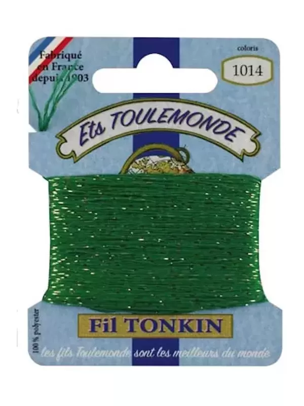 Fil à broder brillant Tonkin 1014 Jardin