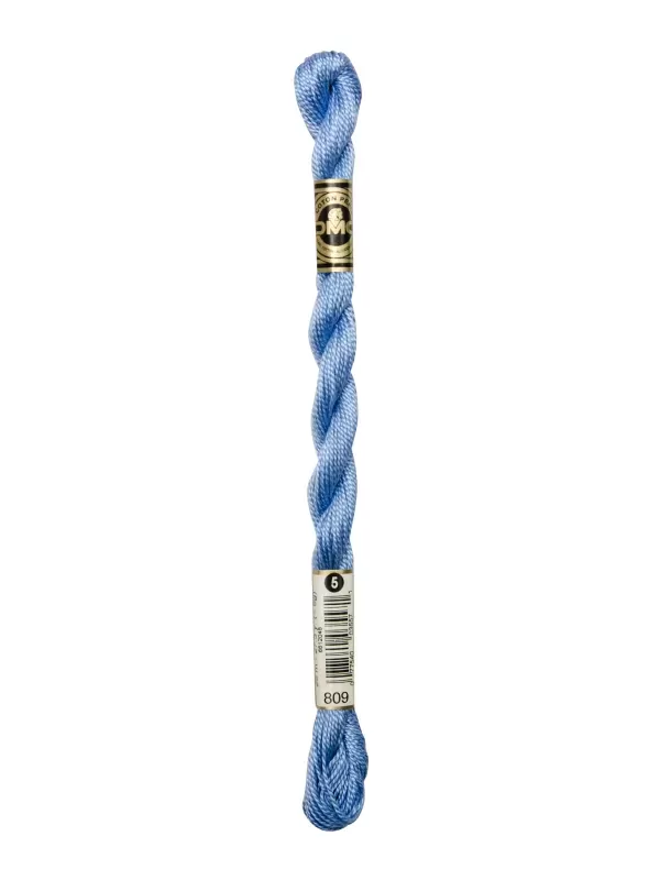 DMC Coton Perlé N° 3 (Art. 115) 809 Bleu tendre