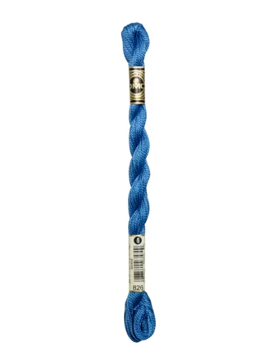 DMC Coton Perlé N° 3 (Art. 115) 826 Bleu touareg