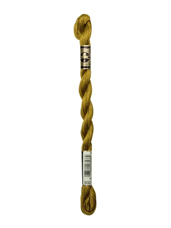 DMC Coton Perlé N° 3 (Art. 115) 832 Vert bronze clair