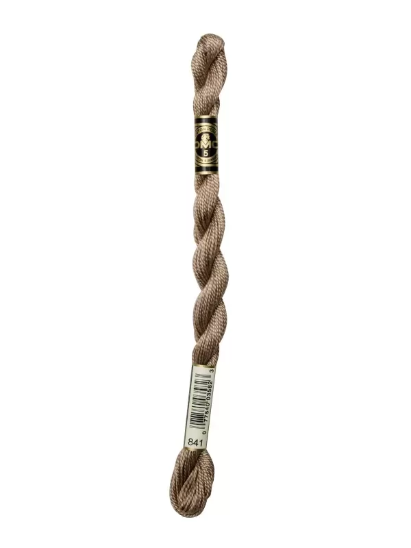 DMC Coton Perlé N° 3 (Art. 115) 841 Daim