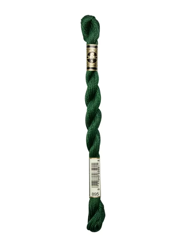 DMC Coton Perlé N° 3 (Art. 115) 895 Vert bouteille