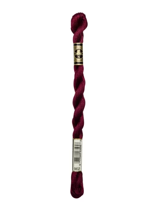 DMC Coton Perlé N° 3 (Art. 115) 902 Grenat
