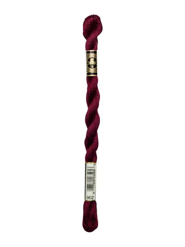 DMC Coton Perlé N° 3 (Art. 115) 902 Grenat