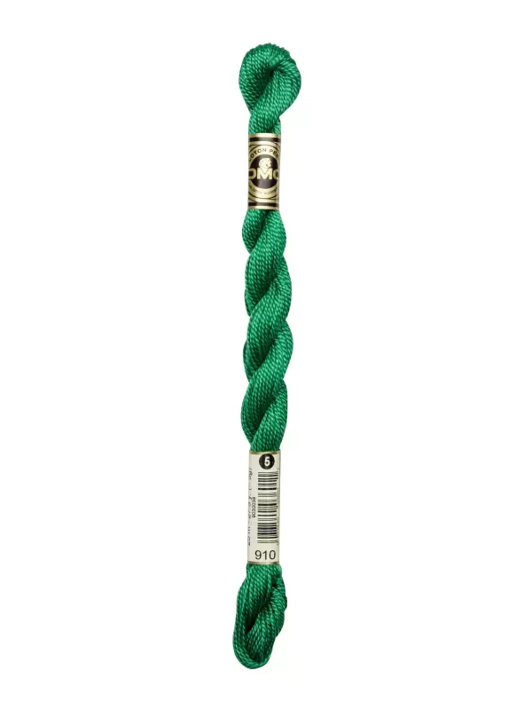 DMC Coton Perlé N° 3 (Art. 115) 910 Vert anglais