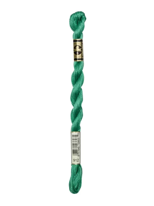 DMC Coton Perlé N° 3 (Art. 115) 912 Vert menthe à l'eau