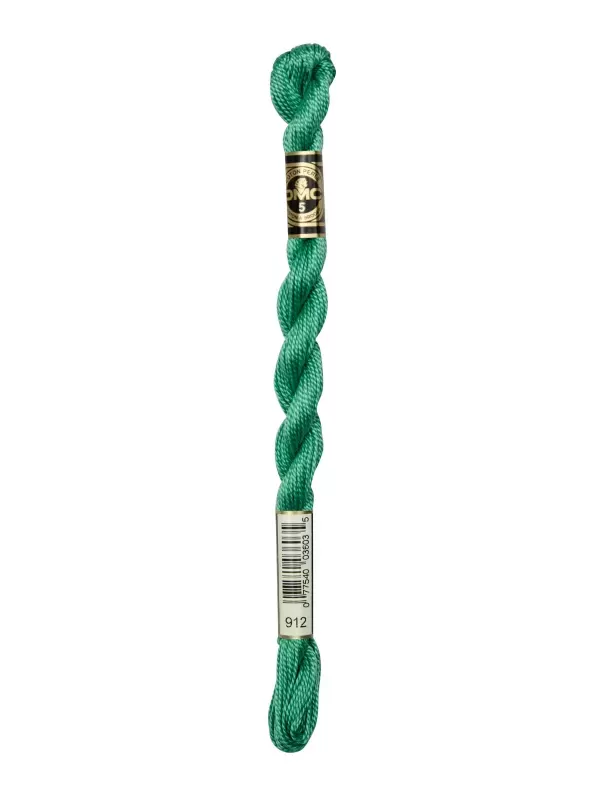 DMC Coton Perlé N° 3 (Art. 115) 912 Vert menthe à l'eau