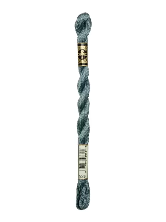 DMC Coton Perlé N° 3 (Art. 115) 926 Gris vert