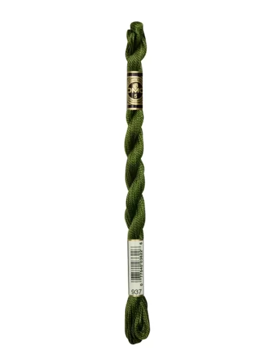 DMC Coton Perlé N° 3 (Art. 115) 937 Vert mousse
