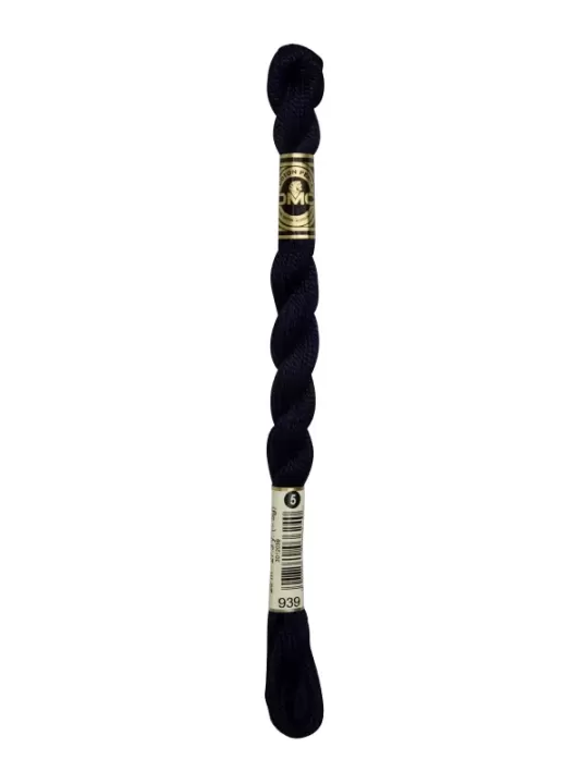 DMC Coton Perlé N° 3 (Art. 115) 939 Bleu sureau