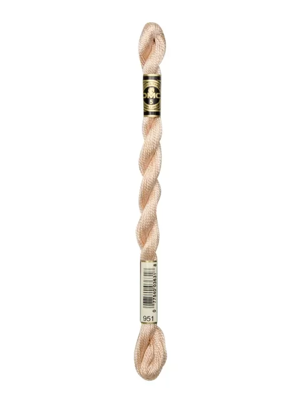 DMC Coton Perlé N° 3 (Art. 115) 951 Beige cachemire