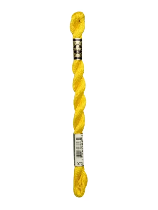 DMC Coton Perlé N° 3 (Art. 115) 973 Jonquille