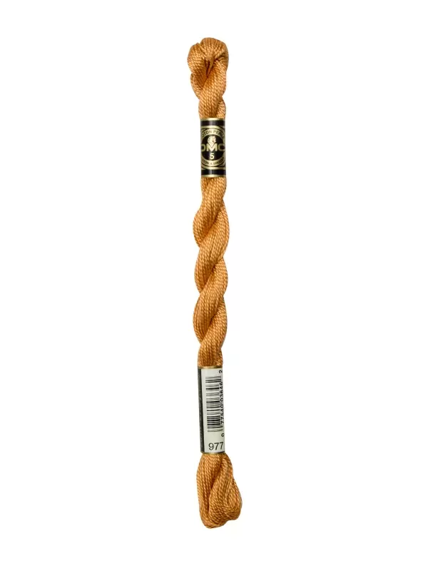 DMC Coton Perlé N° 3 (Art. 115) 977 Caramel