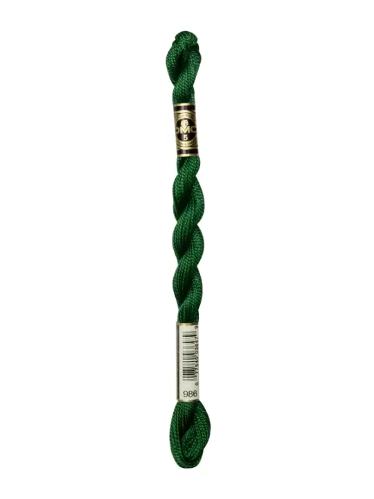 DMC Coton Perlé N° 3 (Art. 115) 986 Vert buis