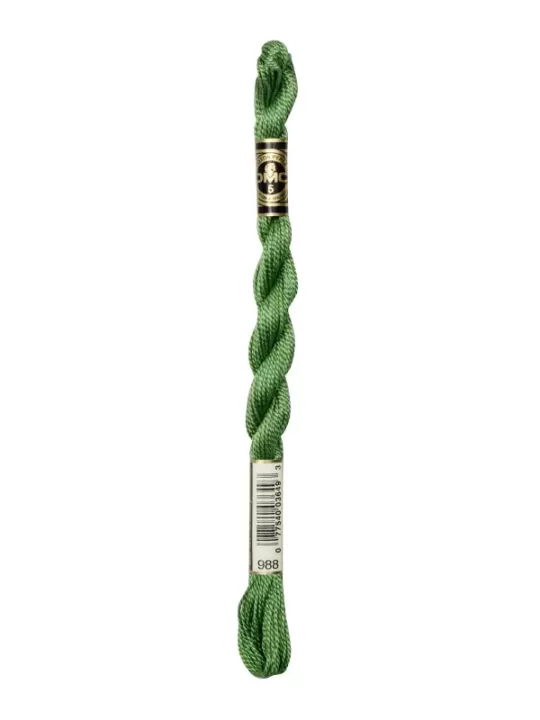 DMC Coton Perlé N° 3 (Art. 115) 988 Verveine