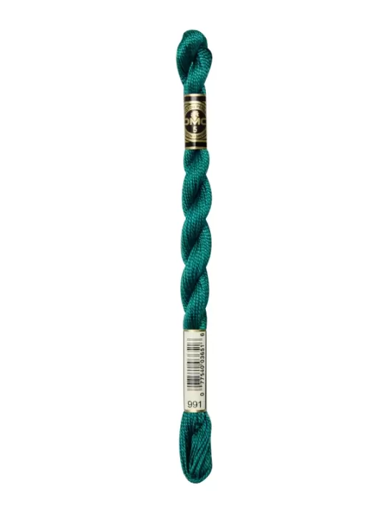 DMC Coton Perlé N° 3 (Art. 115) 991 Vert empire