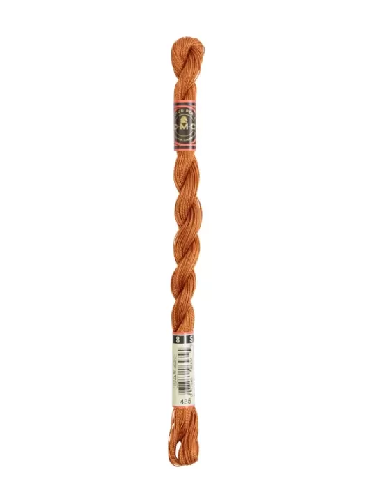 DMC Coton Perlé N° 8 (Art. 116) 435 Tabac