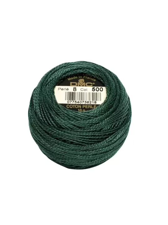 DMC Coton Perlé N° 8 (Art. 116) 500 Vert lierre