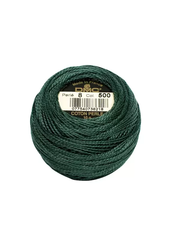 DMC Coton Perlé N° 8 (Art. 116) 500 Vert lierre
