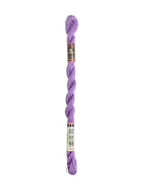 DMC Coton Perlé N° 8 (Art. 116) 553 Améthyste violette