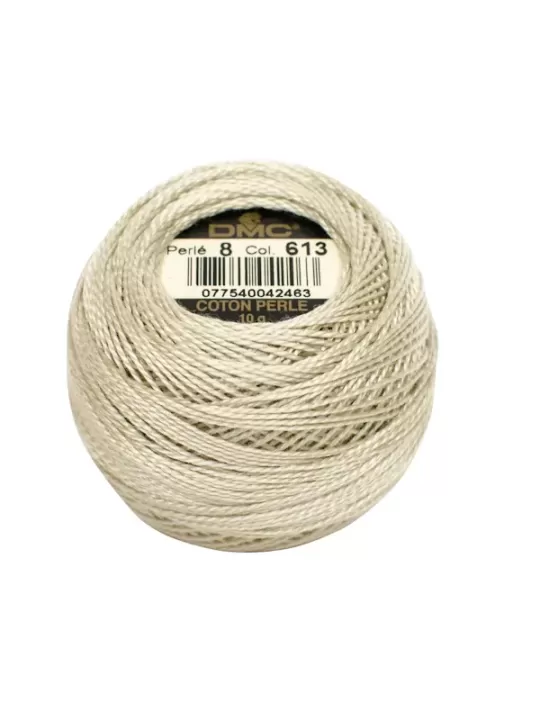 DMC Coton Perlé N° 8 (Art. 116) 613 Ficelle