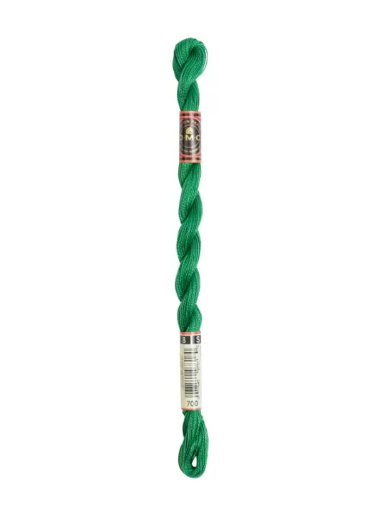 DMC Coton Perlé N° 8 (Art. 116) 700 Vert prairie
