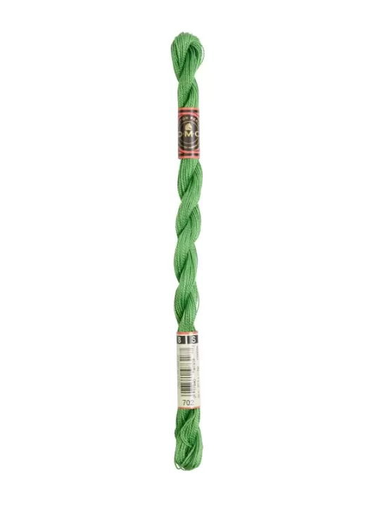 DMC Coton Perlé N° 8 (Art. 116) 702 Vert brin d'herbe