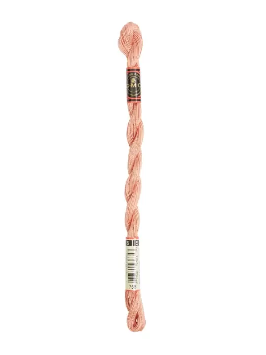 DMC Coton Perlé N° 8 (Art. 116) 758 Aube rose
