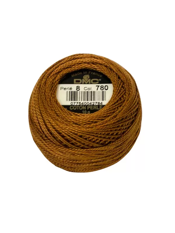 DMC Coton Perlé N° 8 (Art. 116) 780 Châtaignier