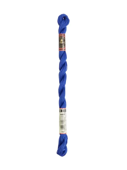 DMC Coton Perlé N° 8 (Art. 116) 797 Bleu de France